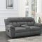 Bahrain Motion Sofa 609541 Charcoal by Coaster w/Options