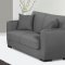 Dolce Sofa Bed in Grey Chenille by Rain w/Optional Items