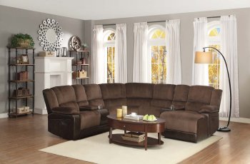 Hankins Motion Sectional Sofa 9669FCP by Homelegance [HESS-9669FCP Hankins]