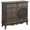 950630 Accent Cabinet in Distressed Grey by Coaster