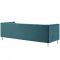 Delight Sofa in Sea Velvet Fabric by Modway