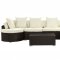 Montana Outdoor Patio Sectional 5Pc Set Choice of Color - Modway