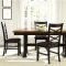 Bistro II Trestle Dining Table 74-CD Honey & Espresso by Liberty