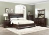 Kurtis 202611 Bedroom in Warm Brown by Coaster w/Options