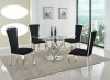 Raegan Dining Table 5Pc Set by Chintaly w/Jamie Chairs