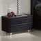 Penelope Black Bedroom by ESF w/Oversized Headboard & Options