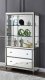 Persis Bookcase 92850 in Mirrored by Acme