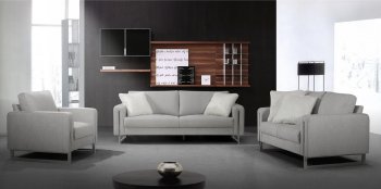 U8037 Sofa in Silver Fabric by Global w/Options [GFS-U8037 Silver]