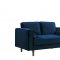 Emilly Sofa 625 in Navy Velvet Fabric by Meridian w/Options