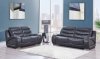 U8340 Sofa in Grey Bonded Leather by Global w/Options