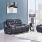 U8340 Sofa in Grey Bonded Leather by Global w/Options