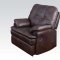 50750 Zamora Motion Sofa Polished Microfiber by Acme w/Options