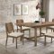 Crestmore Dining Set 5Pc 108571 in Walnut by Coaster w/Options