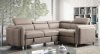 Verity Sectional Sofa w/Sleeper CM6605 in Beige Fabric