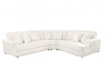 Emberson Sectional Sofa 3Pc 508851 in Ivory by Coaster w/Options [CRSS-508851-S3 Emberson]