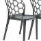 Dynamic Set of 4 Dining Chairs DC19BL in Black by LeisureMod