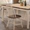 104381 Bradley 5Pc Dining Set by Coaster w/Options