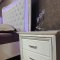 Tesla Bedroom Set 5Pc in White by FDF