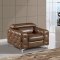 U8050 Sofa in Walnut Bonded Leather by Global w/Options