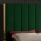 Becca Bed in Green Velvet Fabric by Meridian w/Options