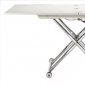 Choice of Color Wooden Top Dining Table with X Shape Steel Legs