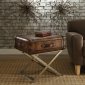 Aberdeen Accent Table 83556 in Vintage Mocha by Acme