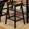 Lainey Counter Ht Dinette 5Pc Set CM3415PT in Weathered Oak