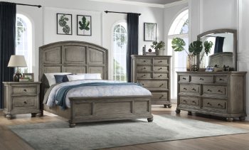 Kiran 5Pc Bedroom Set 22070 in Gray by Acme w/Options [AMBS-22070-Kiran]