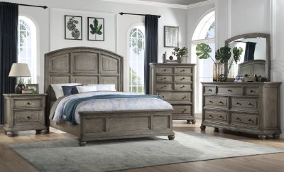 Kiran 5Pc Bedroom Set 22070 in Gray by Acme w/Options