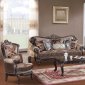 Janet Traditional Sofa & Chaise Set in Fabric w/Optional Items