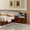 Onda Walnut Bedroom by ESF w/Optional Case Goods