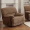 51140 Malvern Motion Sofa Light Brown Fabric by Acme w/Options