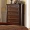 CM7168 Louisa Bedroom in Cherry w/Platform Bed & Options