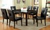 CM3317T Seaford I 7Pc Dining Set in Dark Walnut