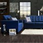 Ravel I SM8802 Sofa in Blue Fabric w/Options