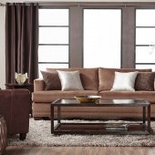 13325 Sofa in Empire Toffee Terracotta by Serta Hughes w/Options