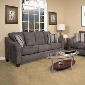 16151 Bombay Sofa & Loveseat Set in Dolphin Fabric by Chelsea