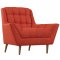 Response EEI-1788 Sofa in Atomic Red Fabric by Modway w/Options