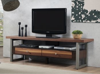 701034 TV Stand in Natural Walnut by Coaster [CRTV-701034]