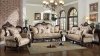 Jade Traditonal Sofa & Loveseat Set in Beige Fabric w/Options