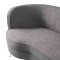 Flare Sofa TOV-L6192 in Gray Tweed Fabric by TOV Furniture