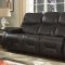 Beverly Reclining Sofa in Dark Brown w/Optional Items