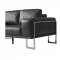 U808 Sofa & Loveseat Set in Charcoal by Global w/Options