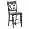 Al Fresco II 5Pc Counter Ht Dining Set 641-CD in Black - Liberty