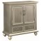 950632 Accent Cabinet in Silver White Tone by Coaster