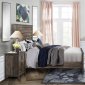 Harlow Bedroom Set 5Pc in Rustic Brown by Global w/Options