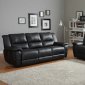 Cantrell Motion Sofa 9778BLK in Black by Homelegance w/Options