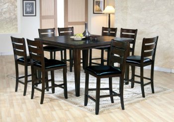 Urbana Dining Room 74630 5Pc Set in Espresso by Acme w/Options [AMDS-74630-Urbana]