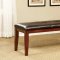 Foxville CM3914-T Dining Table 5Pc Set in Cherry w/Options