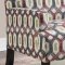 902620 Accent Chair Set of 2 in Printed Fabric by Coaster